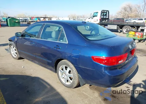 2005 Honda Accord 3.0 Ex из США, поврежденный, VIN 1HGCM66565A062514
